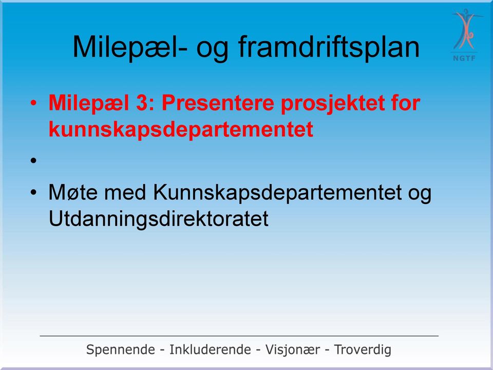 kunnskapsdepartementet Møte med