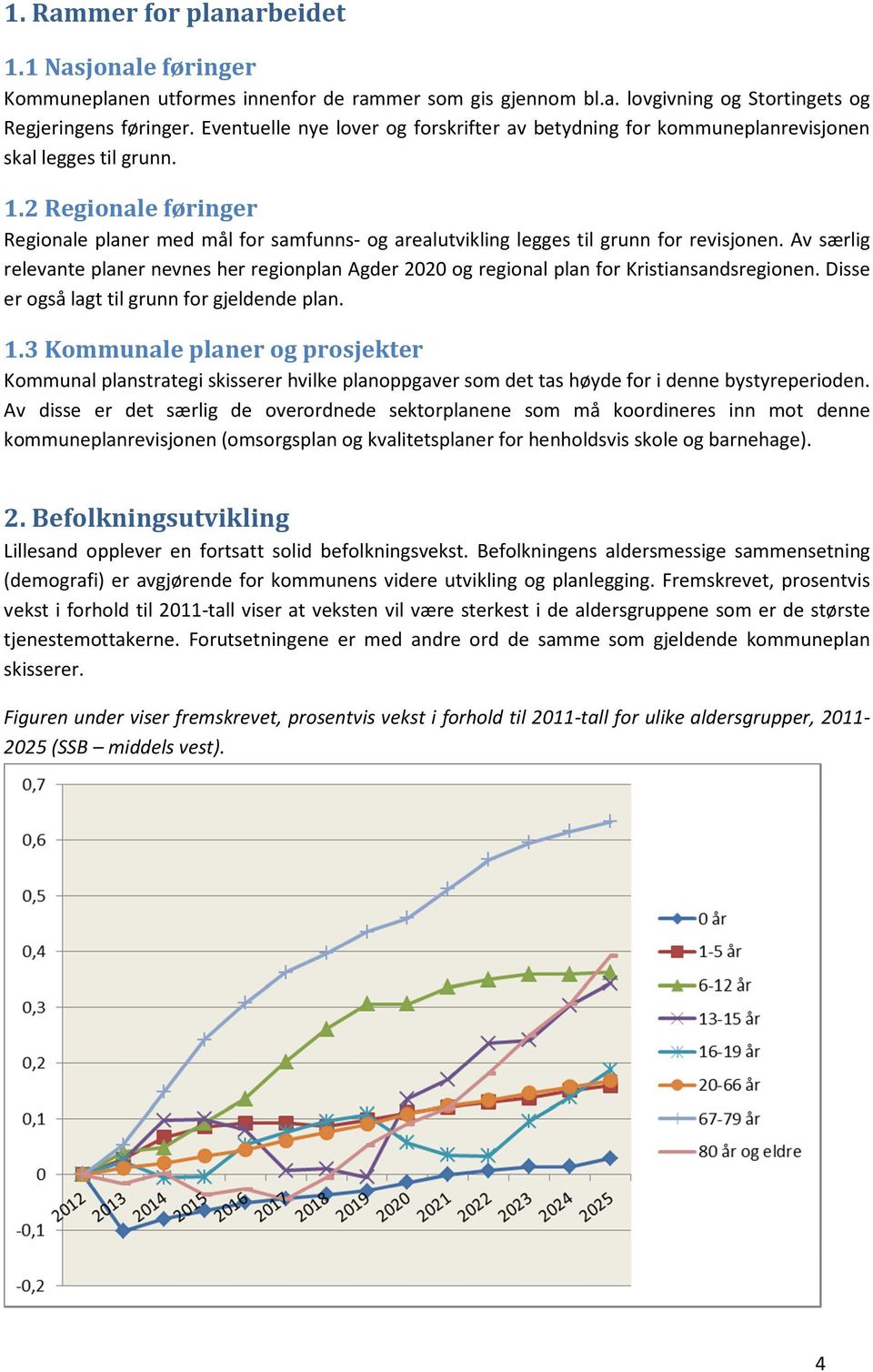 2 Regionale føringer Regionale planer med mål for samfunns- og arealutvikling legges til grunn for revisjonen.