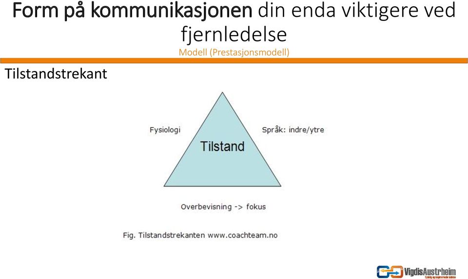 fjernledelse Modell