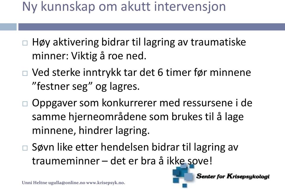 Oppgaver som konkurrerer med ressursene i de samme hjerneområdene som brukes til å lage