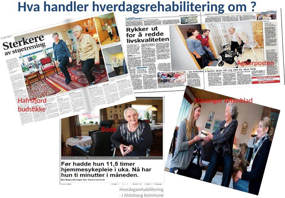 om? Agderposten