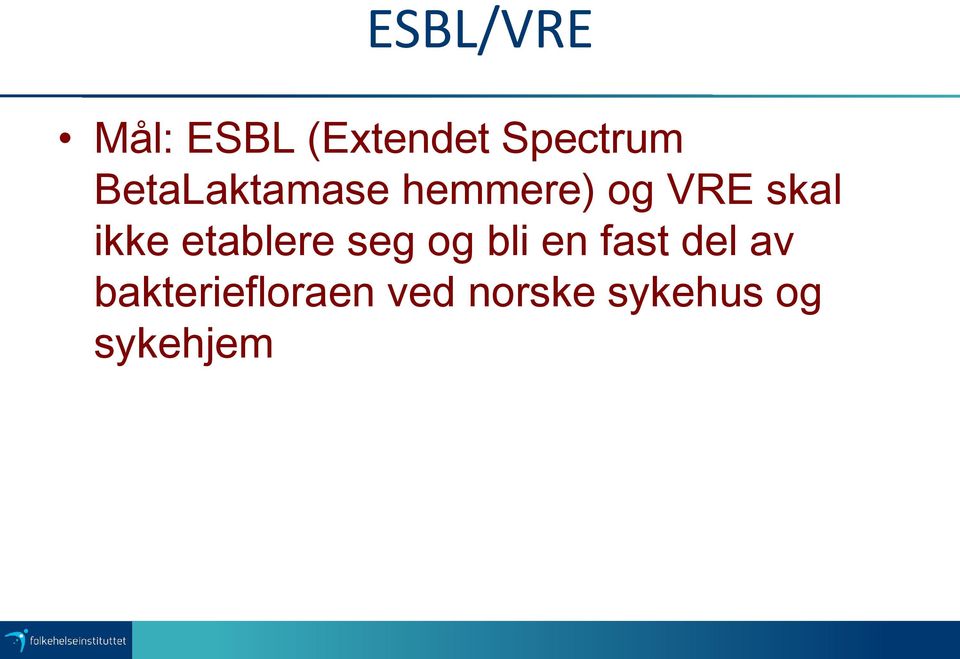 etablere seg og bli en fast del av