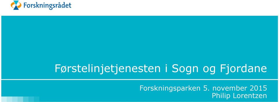 Forskningsparken 5.