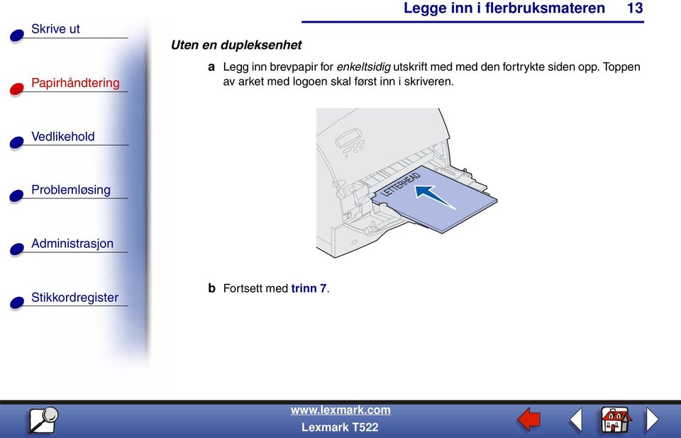 fortrykte siden opp.