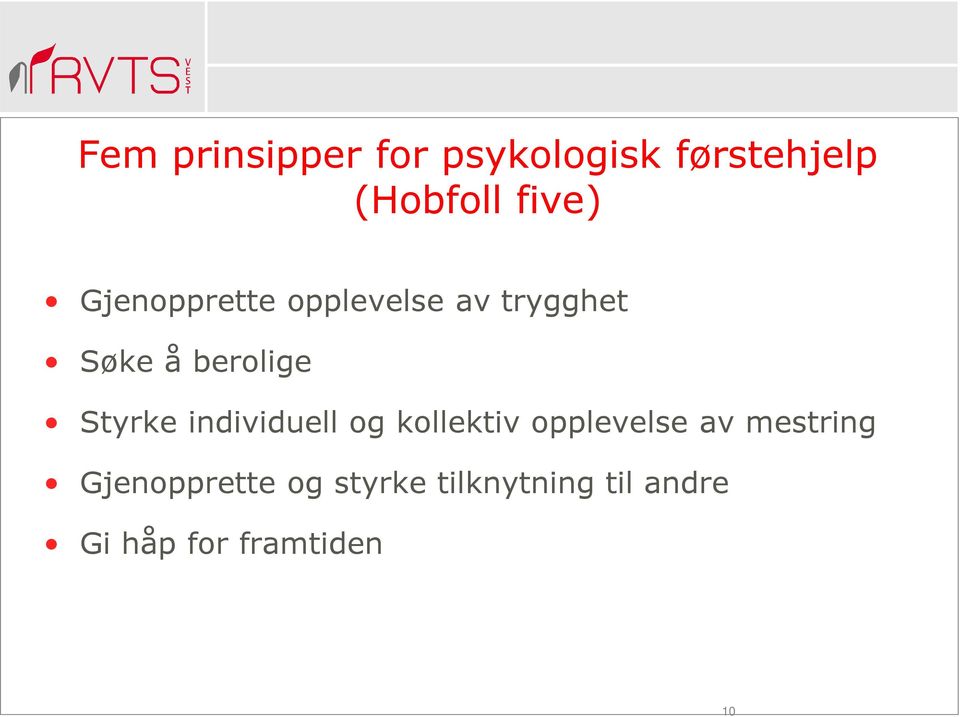 individuell og kollektiv opplevelse av mestring