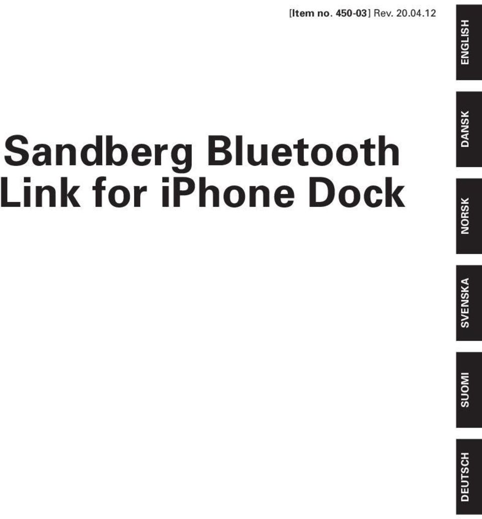Bluetooth Link for iphone