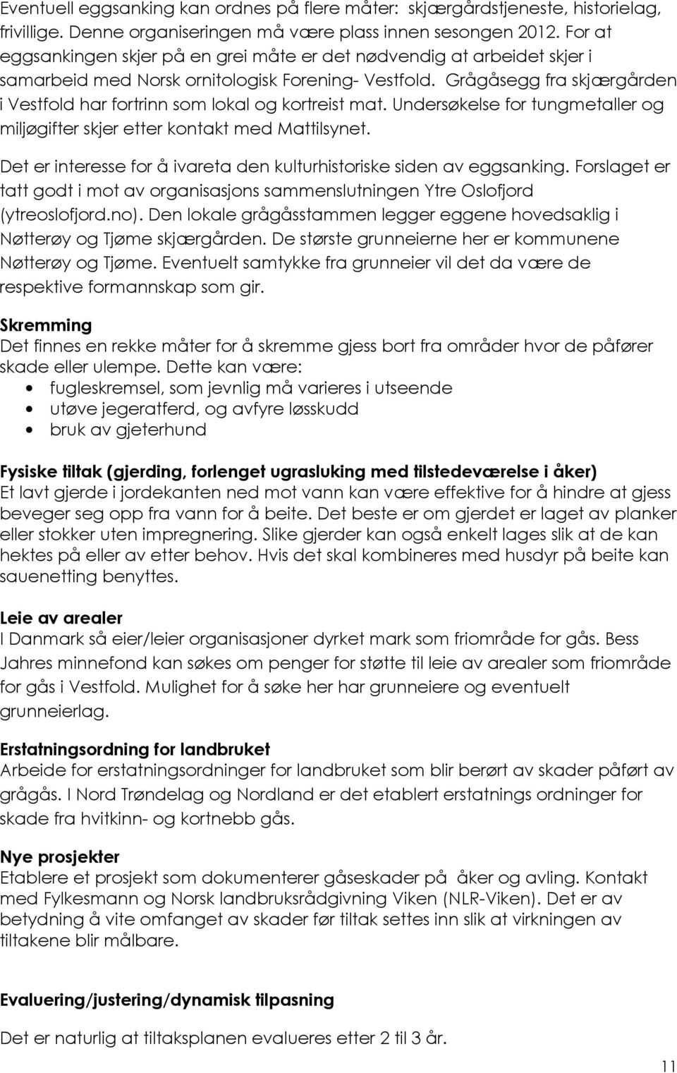 Grågåsegg fra skjærgården i Vestfold har fortrinn som lokal og kortreist mat. Undersøkelse for tungmetaller og miljøgifter skjer etter kontakt med Mattilsynet.