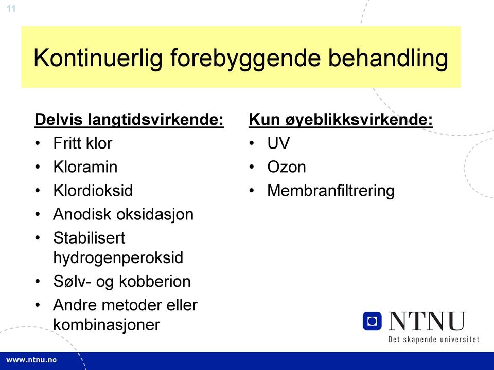 oksidasjon Stabilisert hydrogenperoksid Sølv- og kobberion