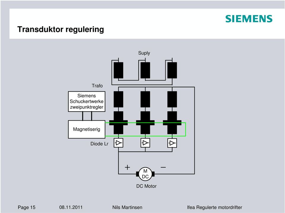 zweipunktregler Magnetiserig Diode