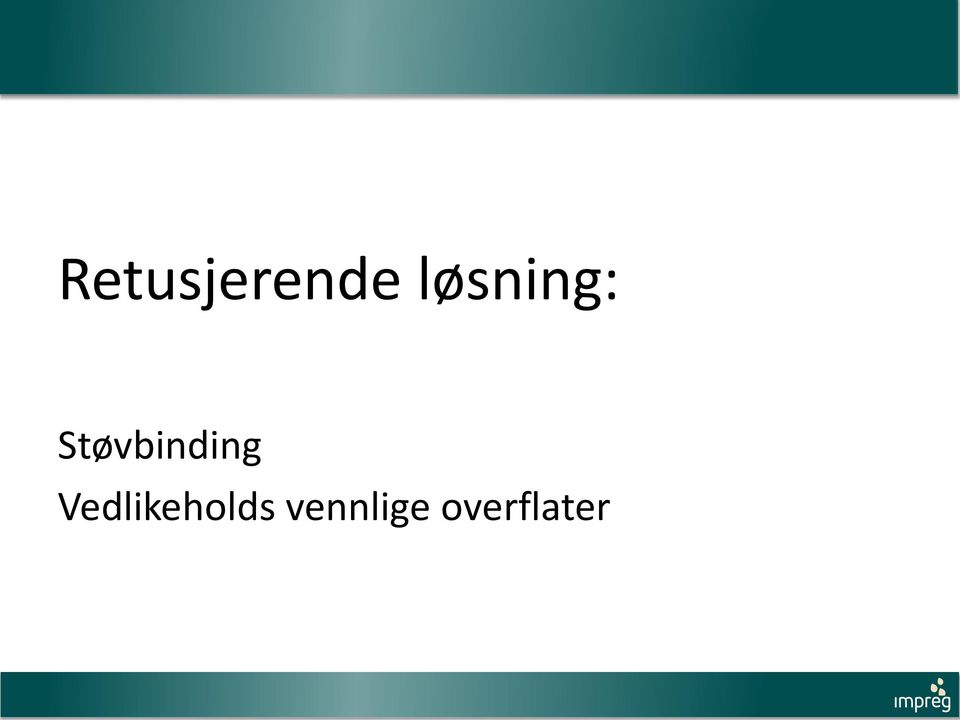 Støvbinding