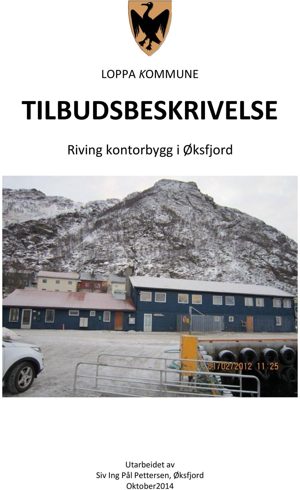 kontorbygg i Øksfjord