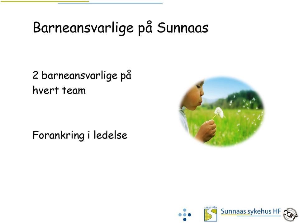 barneansvarlige på