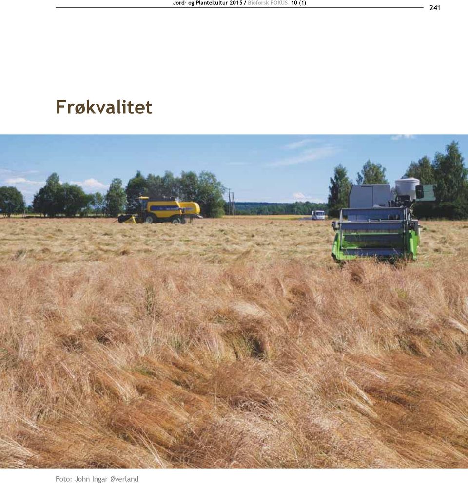 10 (1) 241 Frøkvalitet