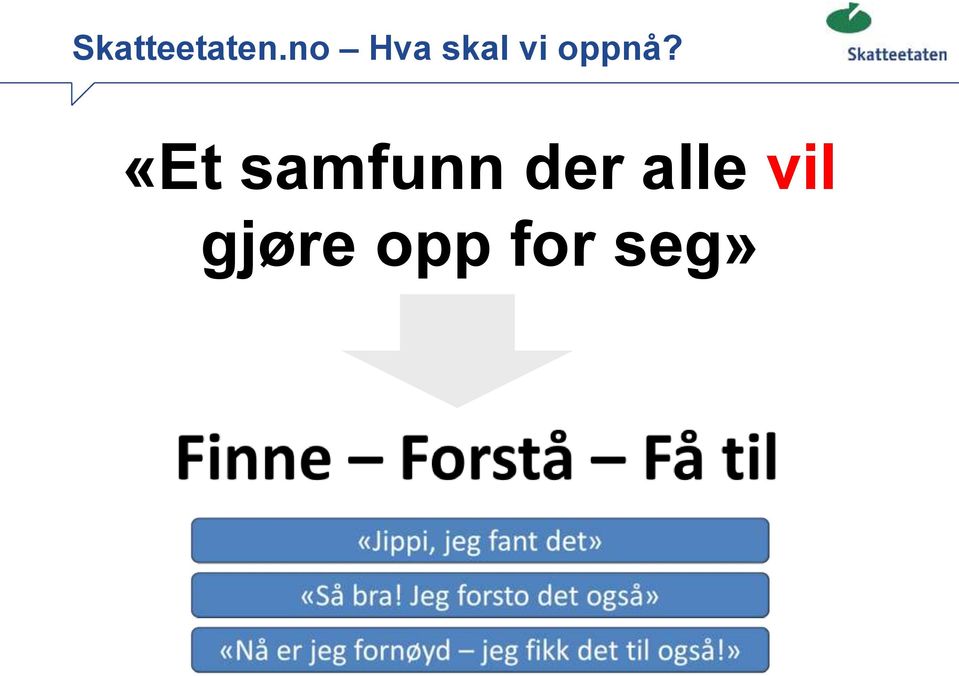 oppnå?