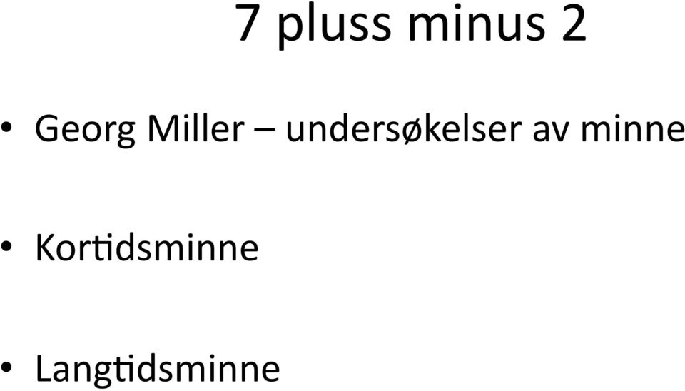 undersøkelser av