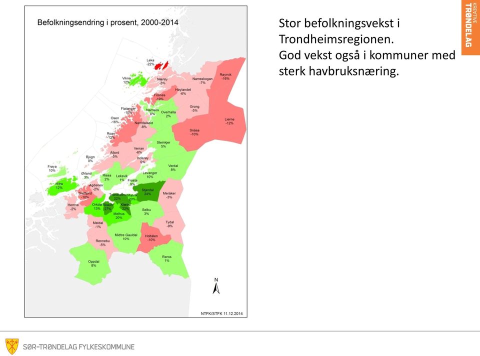 God vekst også i