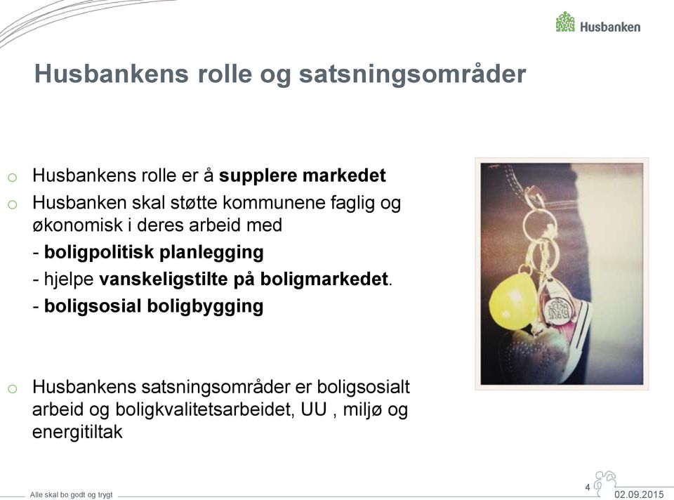 planlegging - hjelpe vanskeligstilte på boligmarkedet.