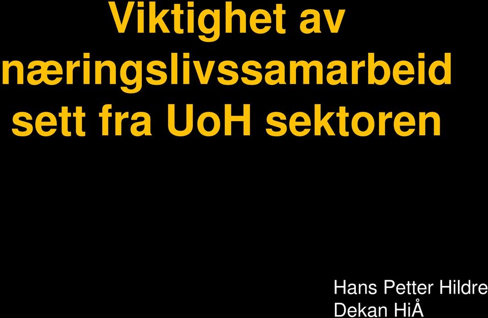 sett fra UoH