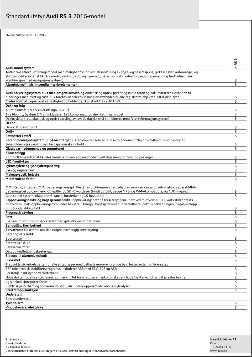 auto og dynamic), så vel som et modus for personlig innstilling (individual, kun i kombinasjon med navigasjonssystem.