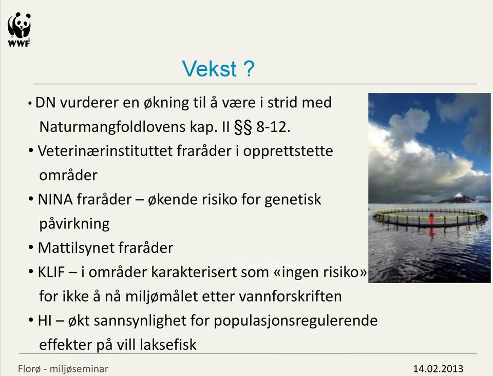 Mattilsynet fraråder N.C.