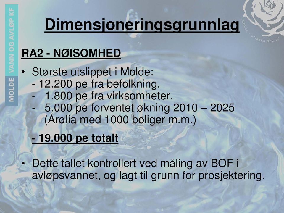 000 pe forventet økning 2010 2025 (Årølia med 1000 boliger m.m.) - 19.