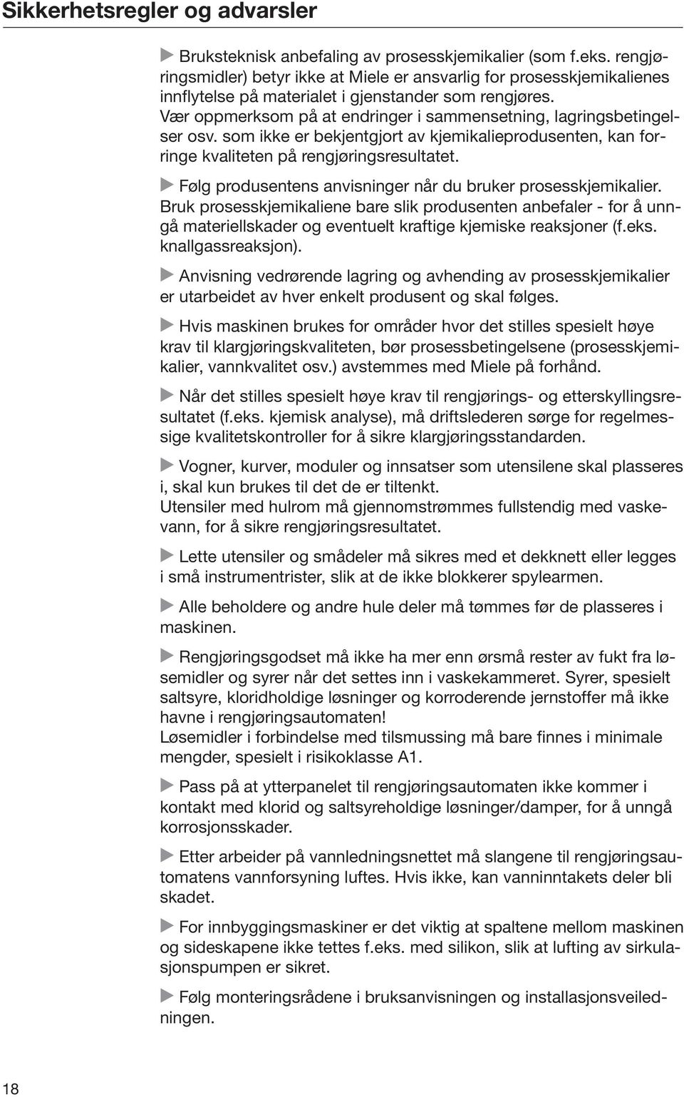 Bruksanvisning Rengjørings- og desinfeksjonsautomat for ...