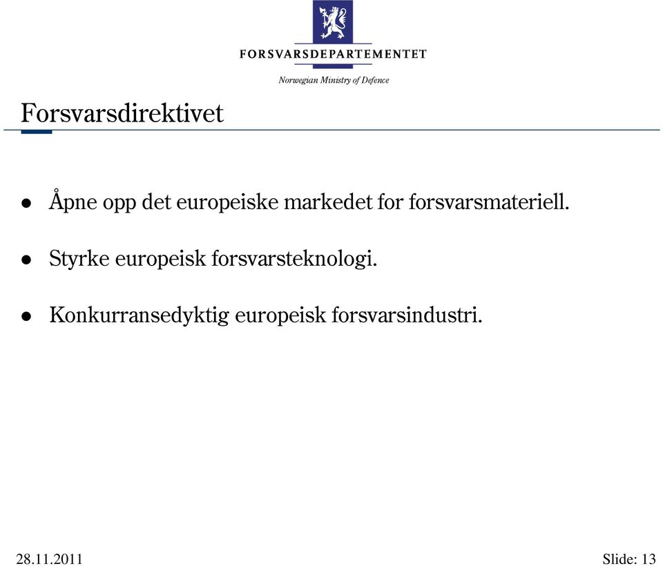 forsvarsmateriell.