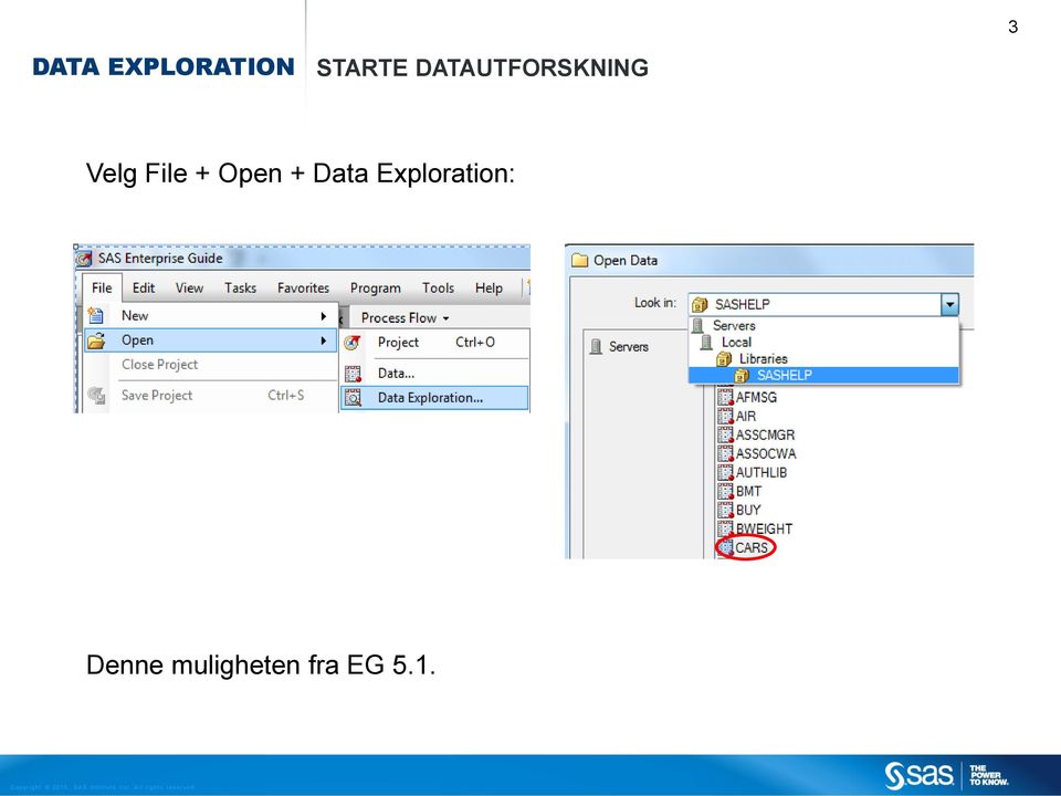 + Open + Data Exploration: