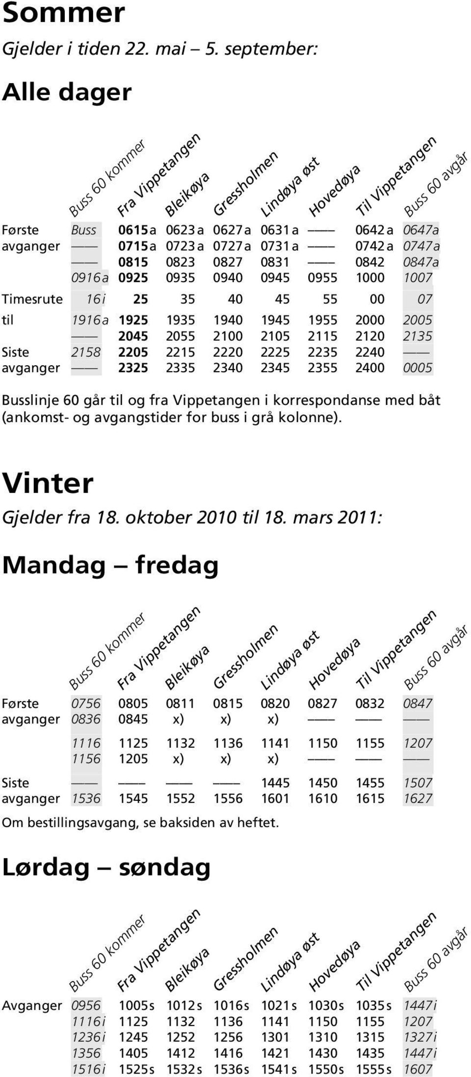 1000 1007 Timesrute 16 i 25 35 40 45 55 00 07 til 1916 a 1925 1935 1940 1945 1955 2000 2005 2045 2055 2100 2105 2115 2120 2135 Siste 2158 2205 2215 2220 2225 2235 2240 avganger 2325 2335 2340 2345