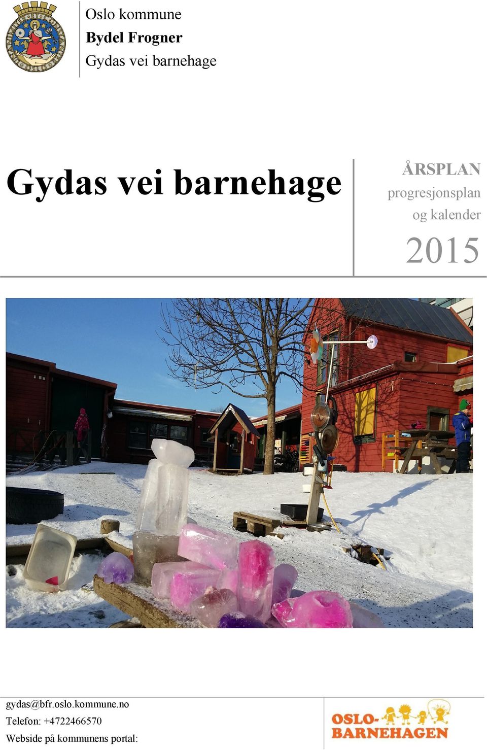 progresjonsplan og kalender 2015 gydas@bfr.