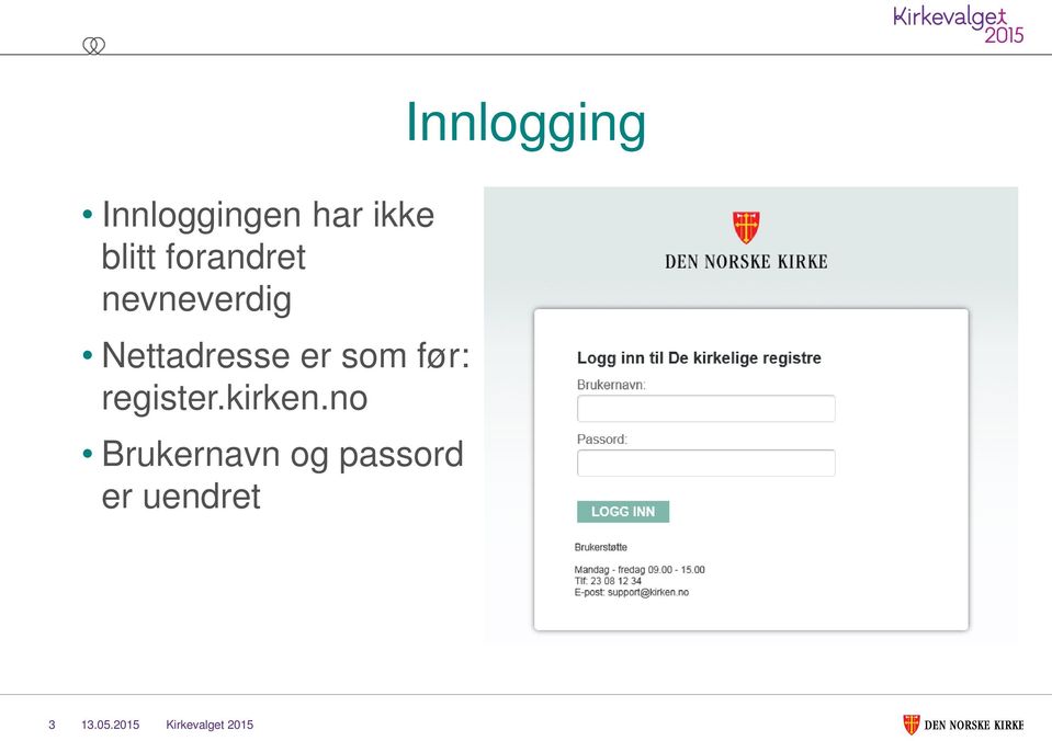 er som før: register.kirken.