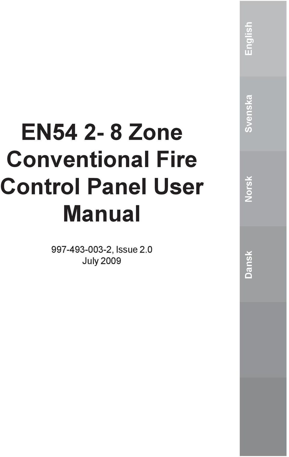 Fire Control Panel User