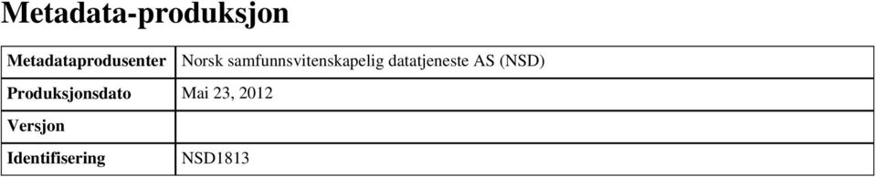 samfunnsvitenskapelig datatjeneste AS