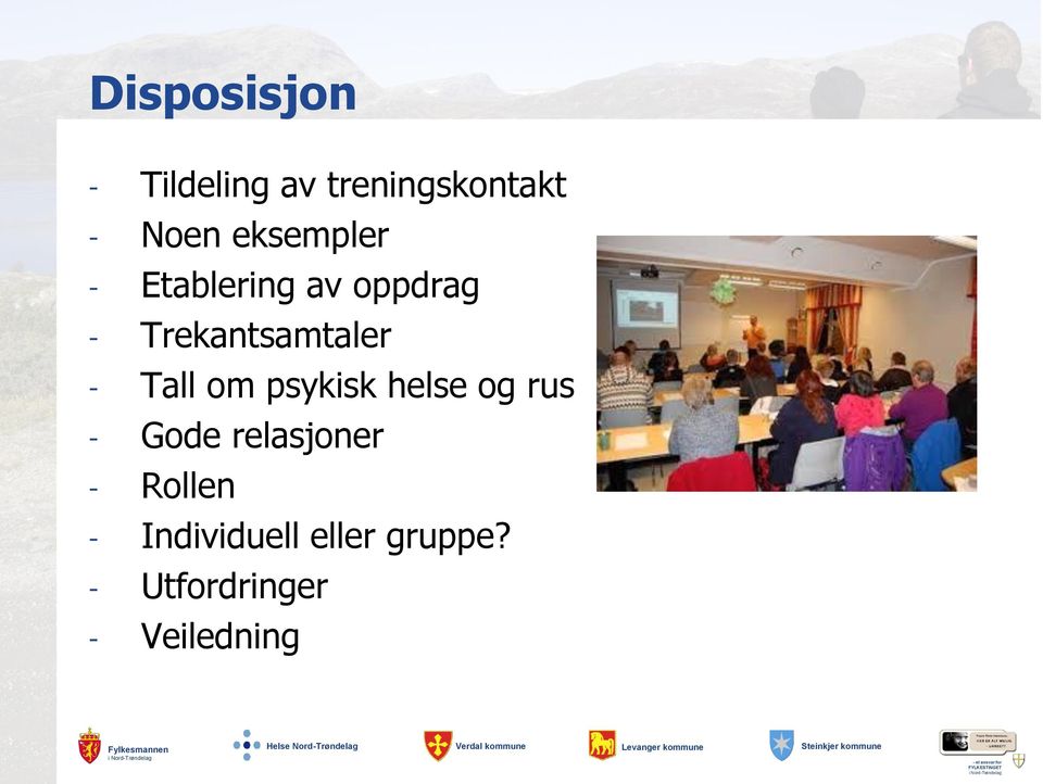 Tall om psykisk helse og rus - Gode relasjoner -