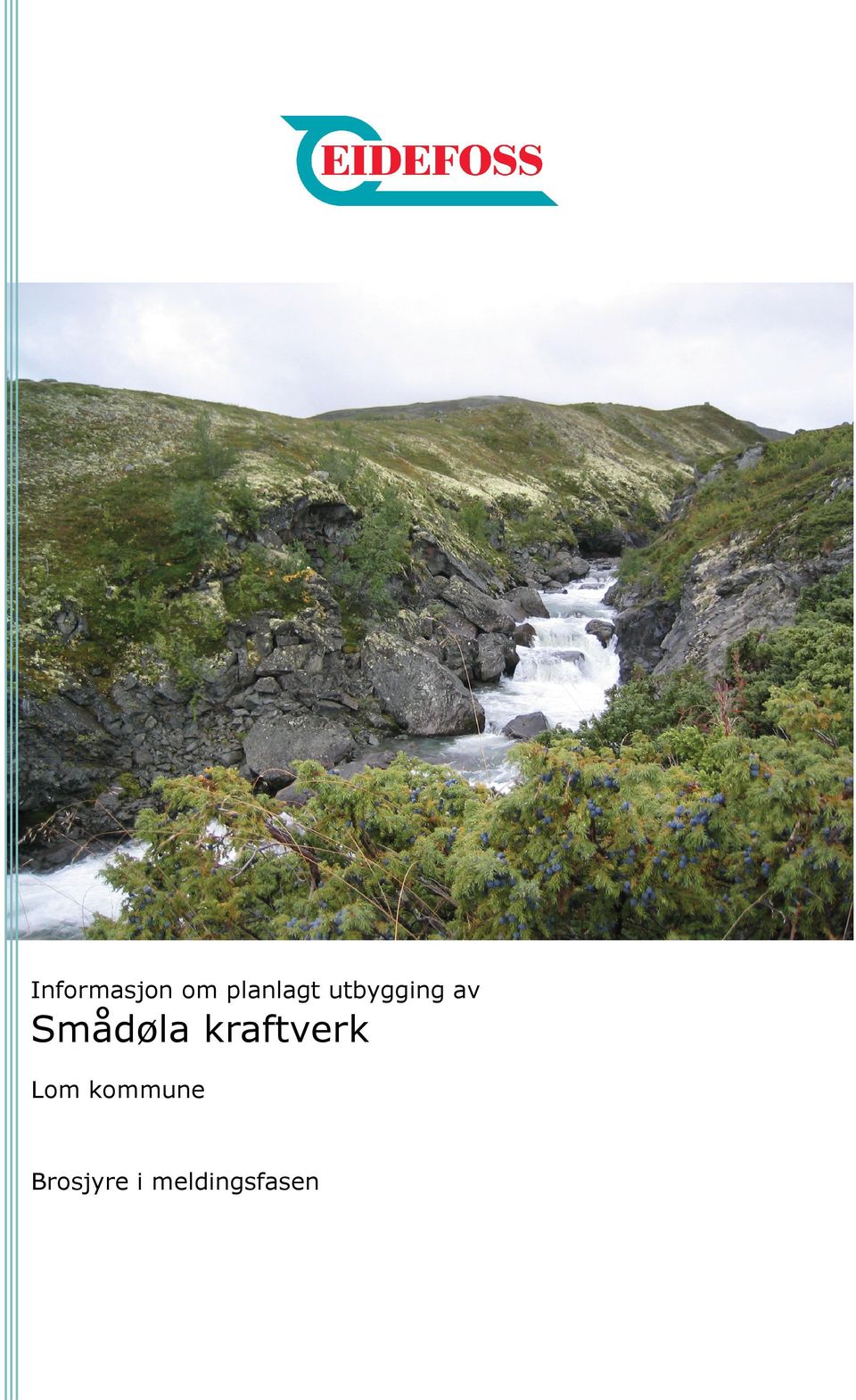 Smådøla kraftverk Lom