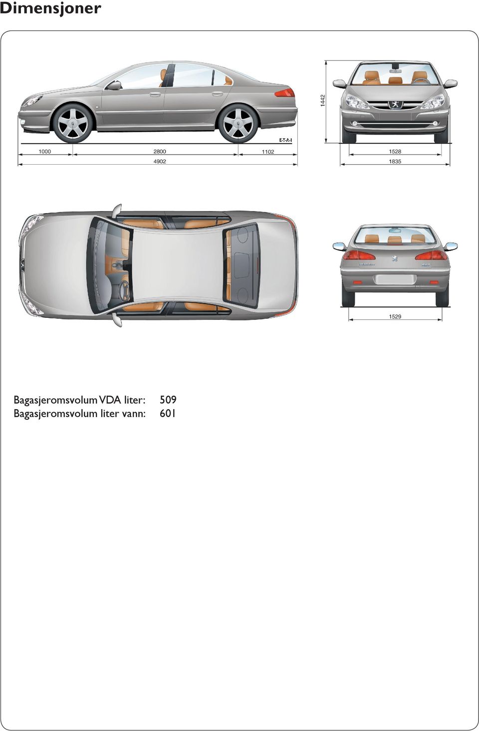 VDA liter:  liter