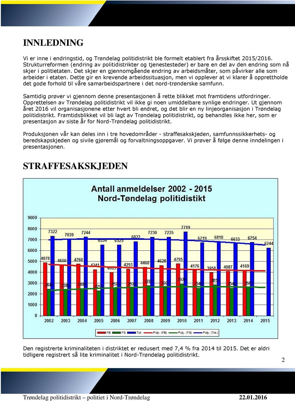 Det skjer en gjennomgående endring av arbeidsmåter, som påvirker alle som arbeider i etaten.