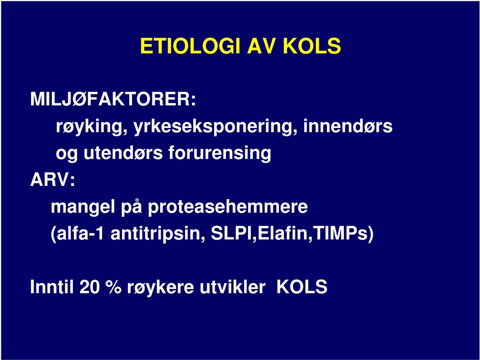 forurensing ARV: mangel på proteasehemmere