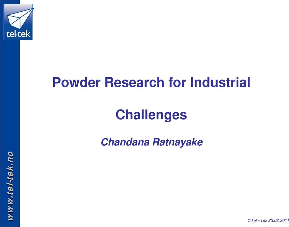 Challenges Chandana