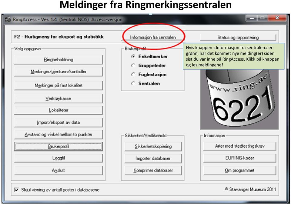 har det kommet nye melding(er) siden sist du