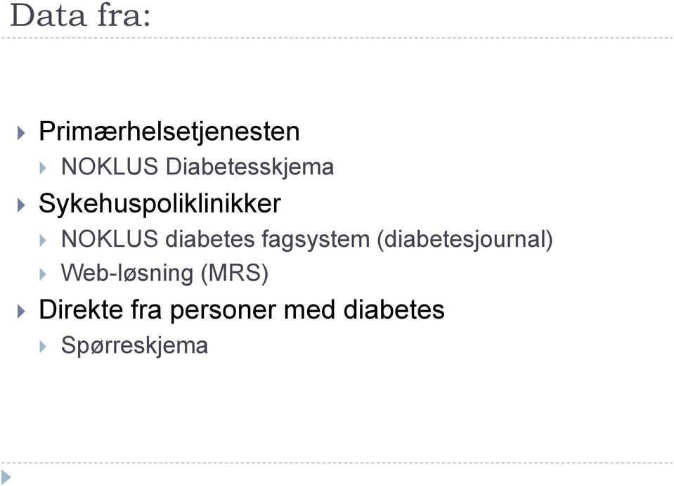 diabetes fagsystem (diabetesjournal)
