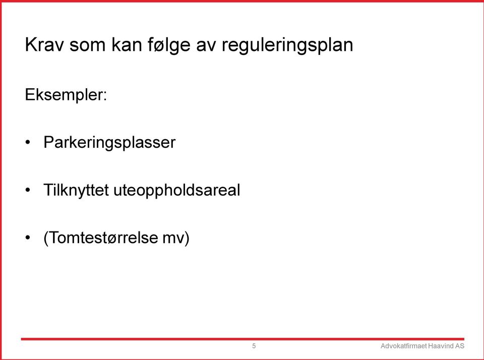 Parkeringsplasser Tilknyttet