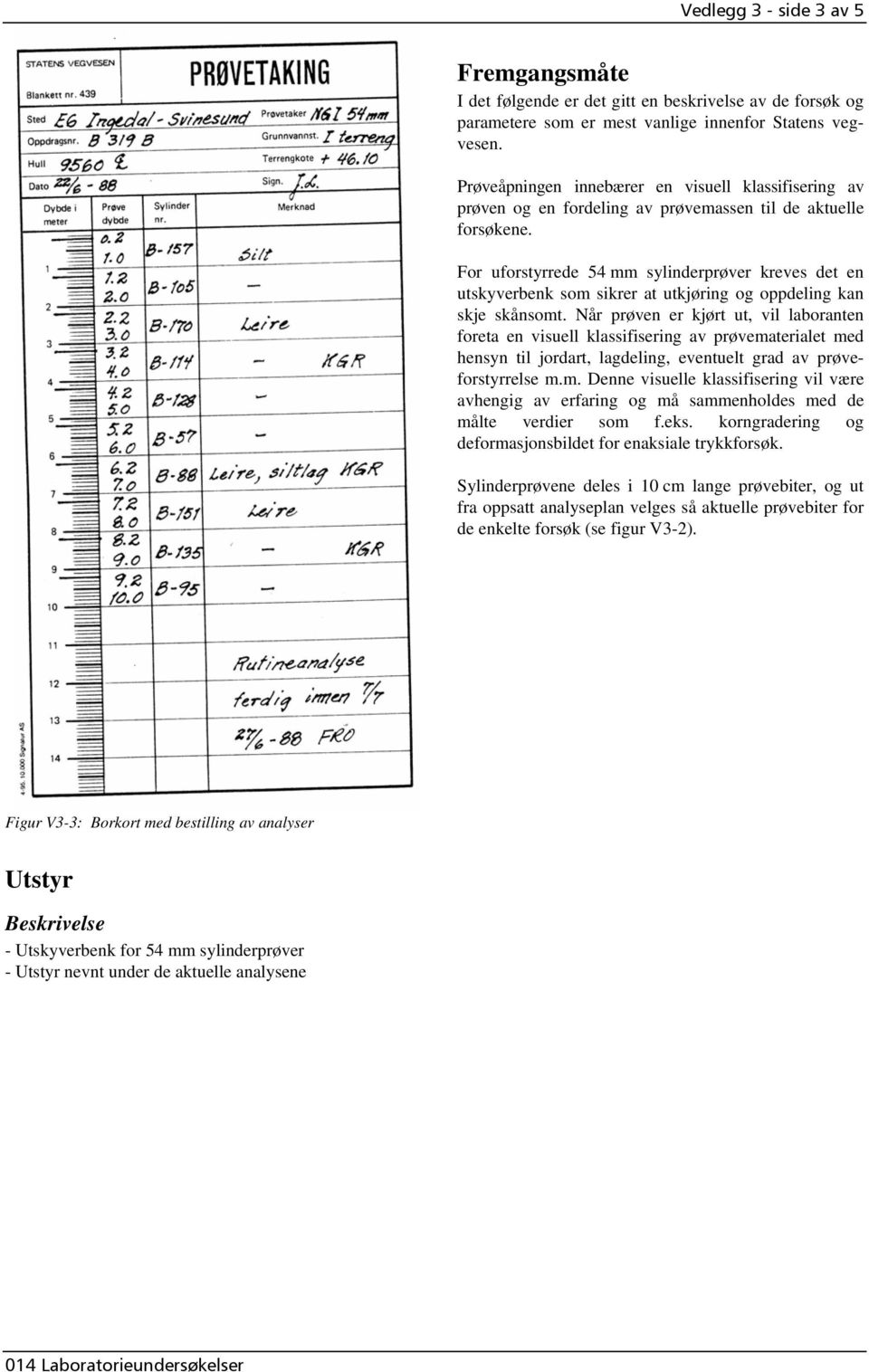 For uforstyrrede 54 mm sylinder kreves det en utskyverbenk som sikrer at utkjøring og oppdeling kan skje skånsomt.