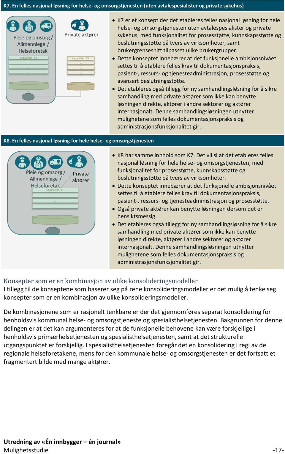 sykehus, med funksjonalitet for prosesstøtte, kunnskapsstøtte og beslutningsstøtte på tvers av virksomheter, samt brukergrensesnitt tilpasset ulike brukergrupper.