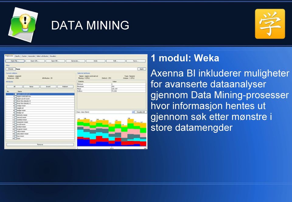 Data Mining-prosesser hvor informasjon hentes
