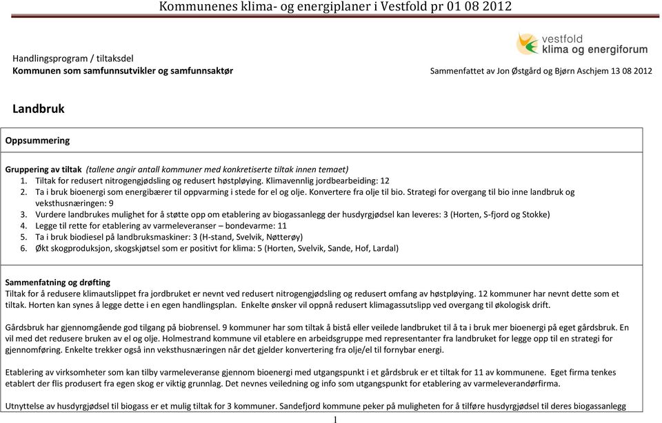 Ta i bruk bioenergi som energibærer til oppvarming i stede for el og olje. Konvertere fra olje til bio. Strategi for overgang til bio inne landbruk og veksthusnæringen: 9 3.