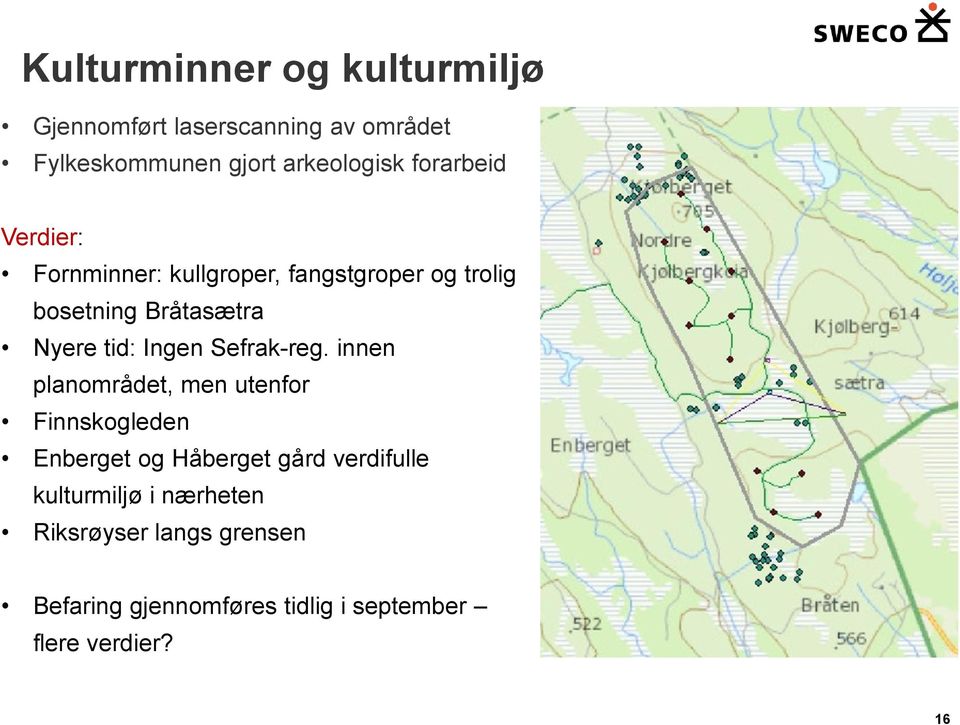 Ingen Sefrak-reg.