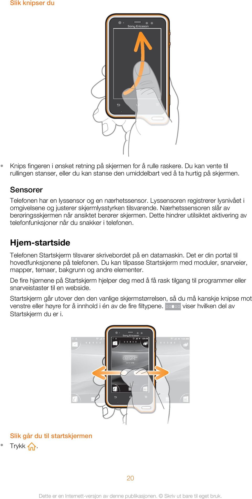 Xperia active Brukerhåndbok - PDF Free Download
