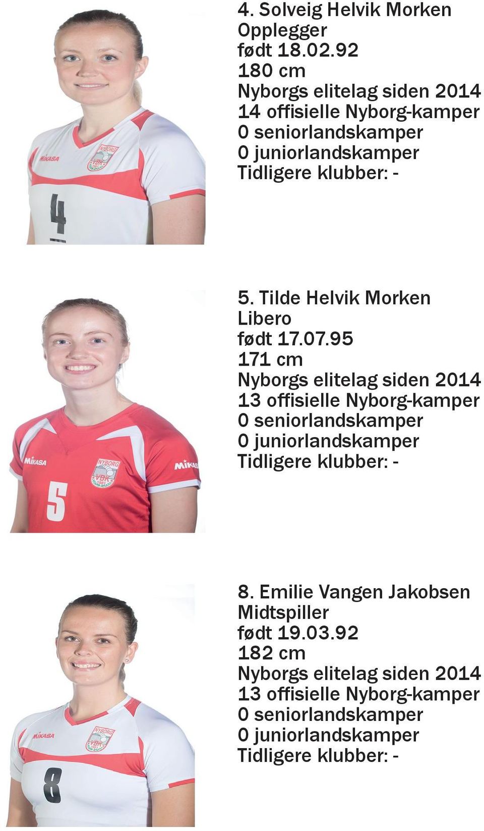 Tilde Helvik Morken Libero født 17.07.