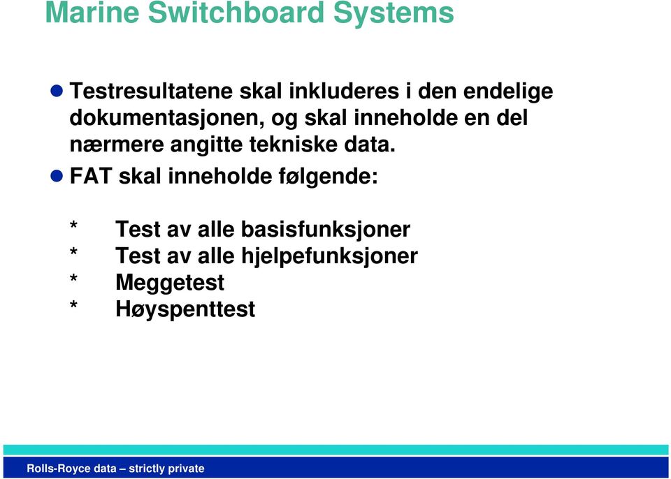 tekniske data.